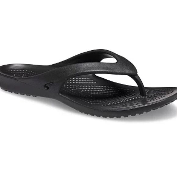 Crocs Kadee 2 Flip-Flop Sandal- Black - Picture 1 of 9